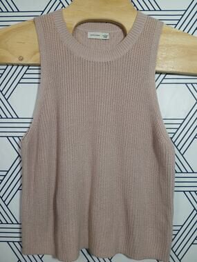 Gentle Fawn Knit Sweater Vest | Minimalist Coastal Chic